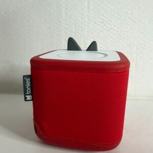 Toniebox 2 Sunset with USB-C charging cable in red